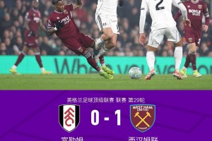 华体会体育登录入口-西汉姆联客场1-0富勒姆，莱诺出击失误，萨默维尔破僵制胜